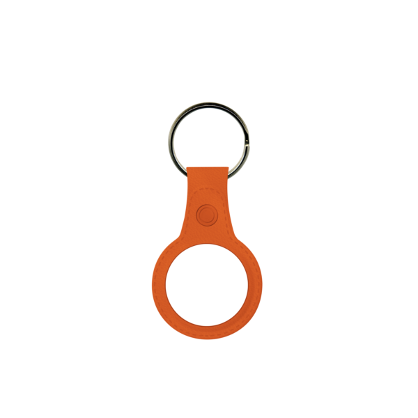 Apple AirTag sleutelhanger - Oranje voorkant