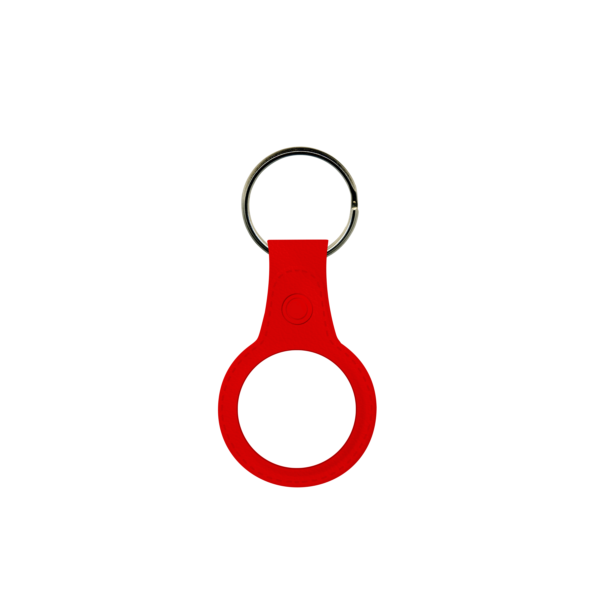 Apple AirTag sleutelhanger - Rood voorkant