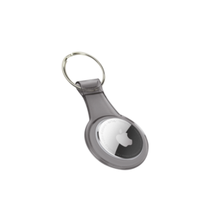 Apple AirTag sleutelhanger - Grijs (Clear)
