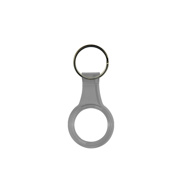 Apple AirTag sleutelhanger - Grijs (Clear) voor
