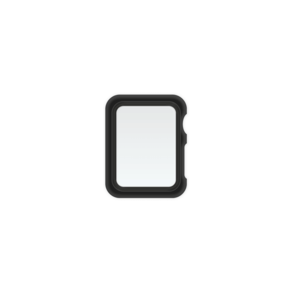 Apple Watch case 42mm Zwart Voorzijde