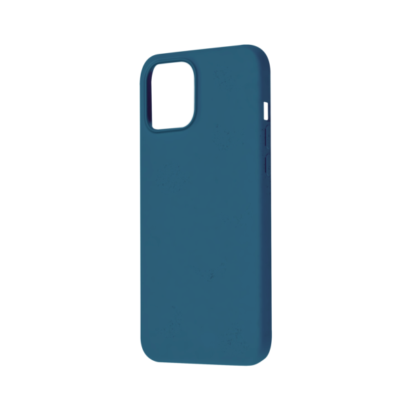 iPhone 12 Bio Hoesje Blauw Rechts