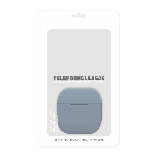 Apple AirPods case Siliconen Blauw - Sealbag