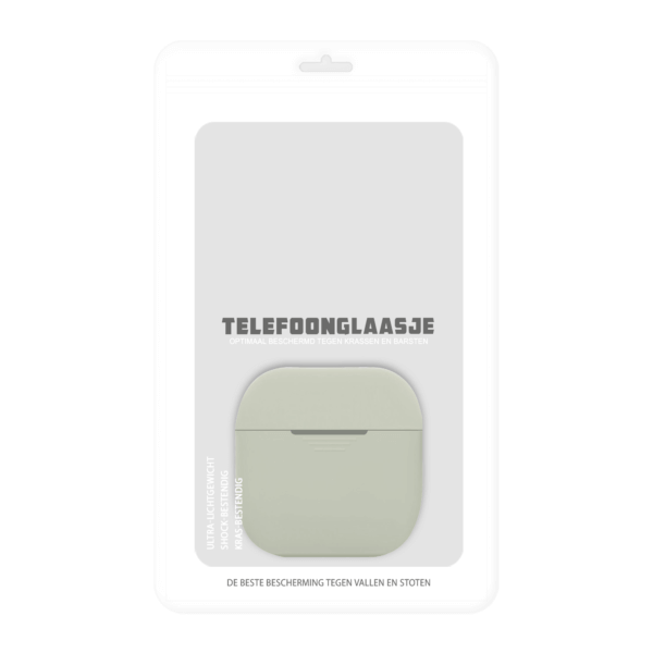 Apple AirPods case Siliconen Grijs - Sealbag