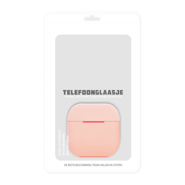 Apple AirPods case Siliconen Roze - Sealbag