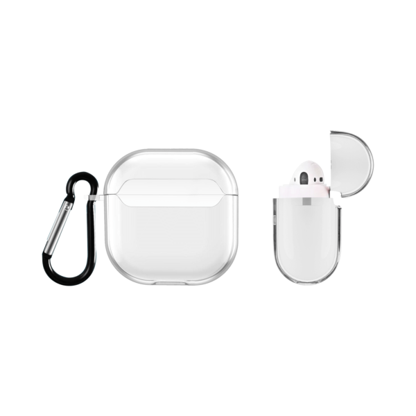 Apple AirPods case Clear - Achterkant