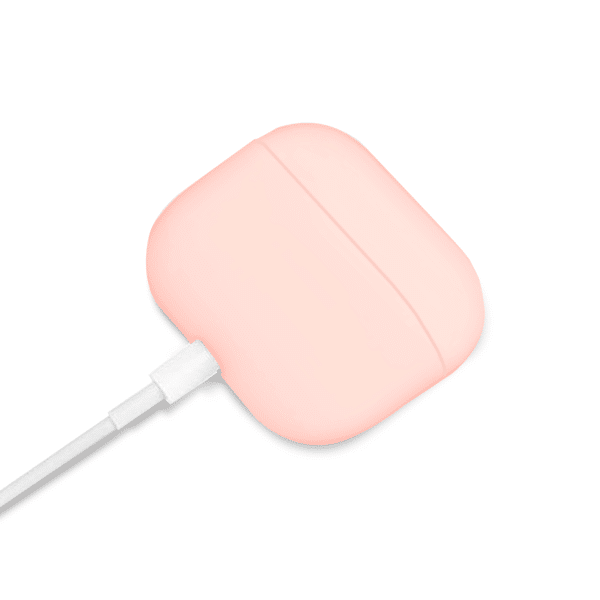 Apple AirPods Pro case Siliconen Roze - Aangesloten