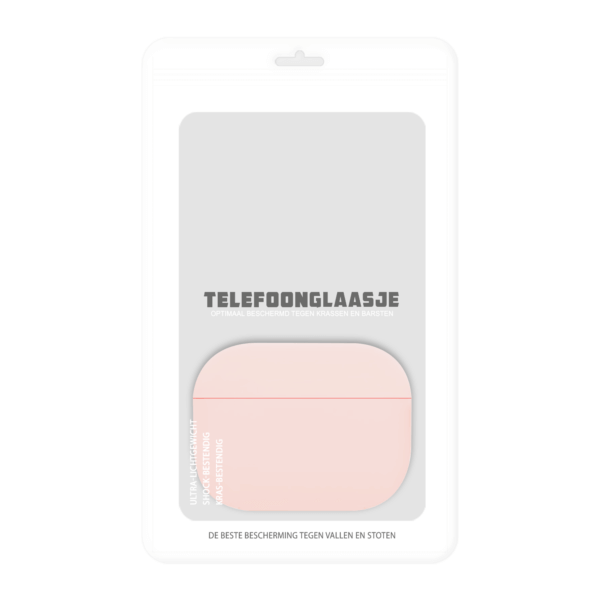 Apple AirPods Pro case Siliconen Roze - Sealbag