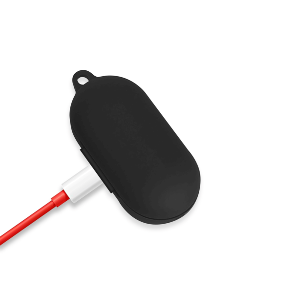 OnePlus Buds case Siliconen Zwart - Sealbag