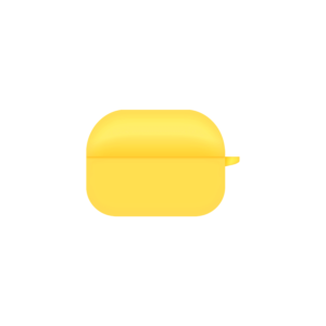 Samsung Galaxy Buds Pro/Live case - Geel Voorzijde