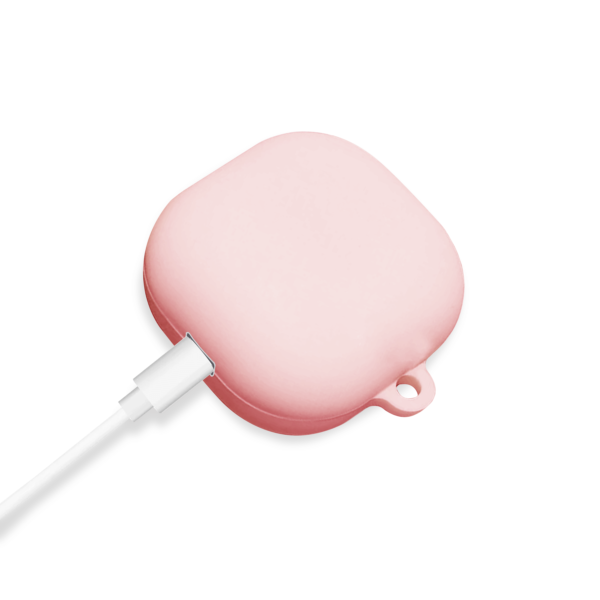 Samsung Galaxy Buds Pro/Live case - Roze aangesloten