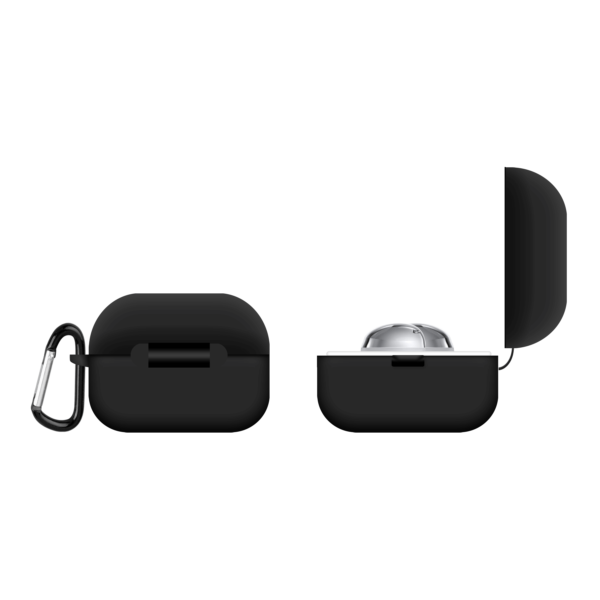 Samsung Galaxy Buds Pro/Live case - Zwart Achterkant