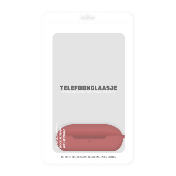 Samsung Galaxy Buds Plus case - Bordeaux Rood in verpakking