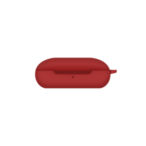 Samsung Galaxy Buds Plus case - Bordeaux Rood Voorzijde