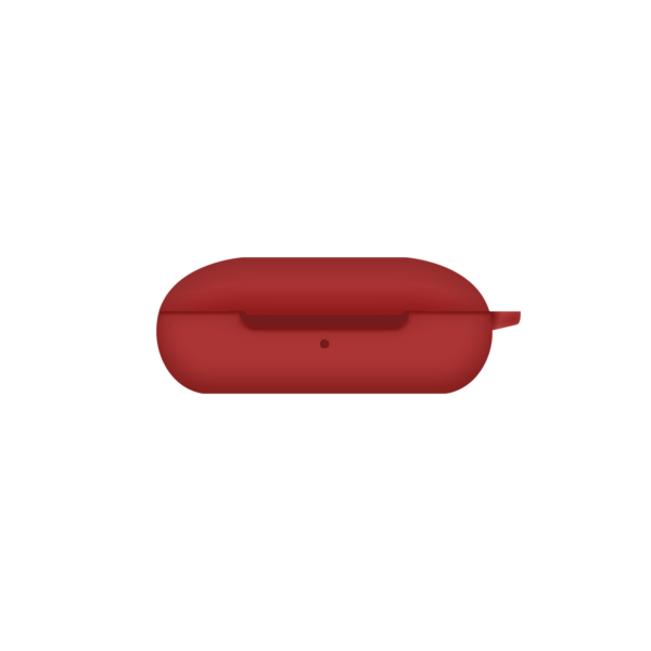Samsung Galaxy Buds Plus case - Bordeaux Rood Voorzijde
