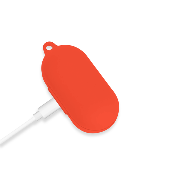 Samsung Galaxy Buds Plus case - Rood aangesloten