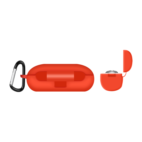 Samsung Galaxy Buds Plus case - Rood Achterkant