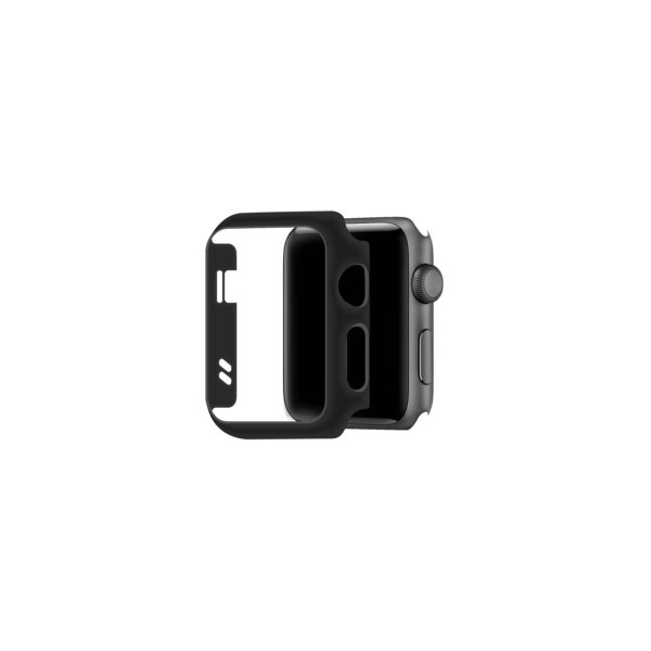 Apple Watch 1/2/3 case 42mm Zwart