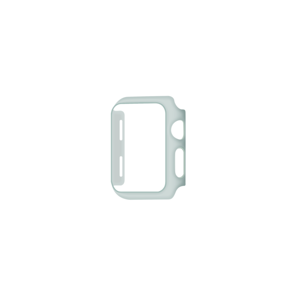 Apple Watch 4/5/6/SE case 44mm Grijs Schuinaanzicht