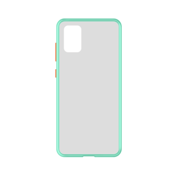 Samsung Galaxy A51 case - Lichtblauw/Transparant - Enkel