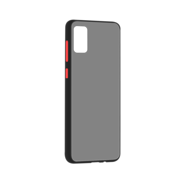 Samsung Galaxy A71 hoesje Zwart/Trans