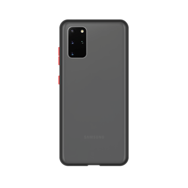 Samsung Galaxy S20 Plus case - Zwart/Transparant