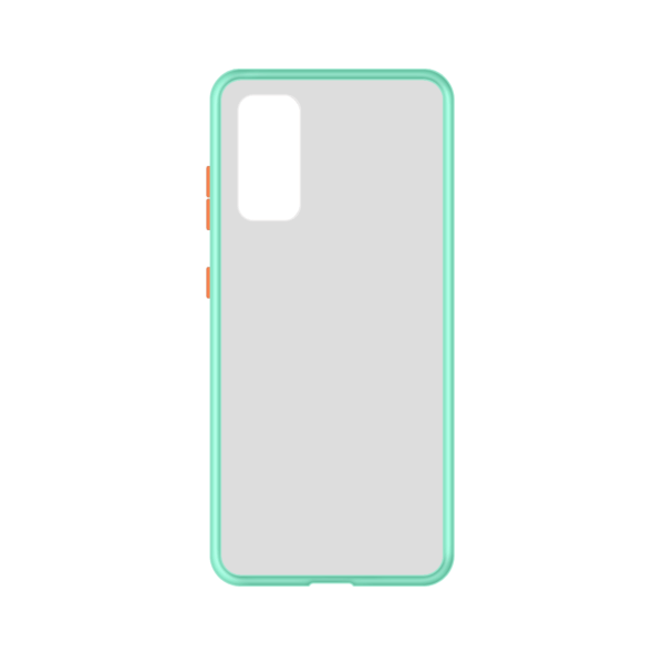 Samsung Galaxy S20 case - Lichtblauw/Transparant - Enkel