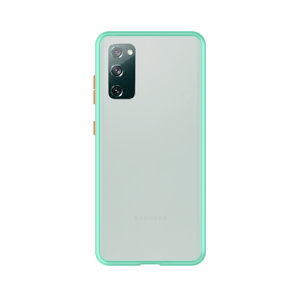 Samsung Galaxy S20 case - Lichtblauw/Transparant