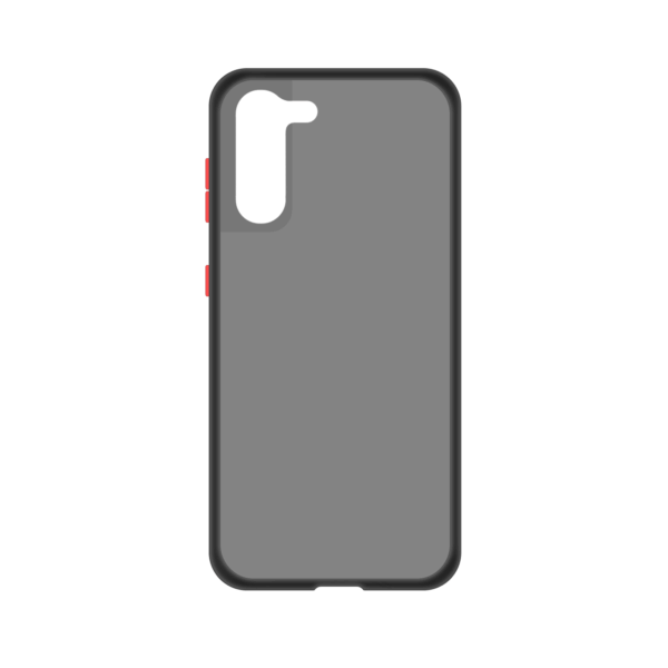 Samsung Galaxy S21 Plus case - Zwart/Transparant - Enkel