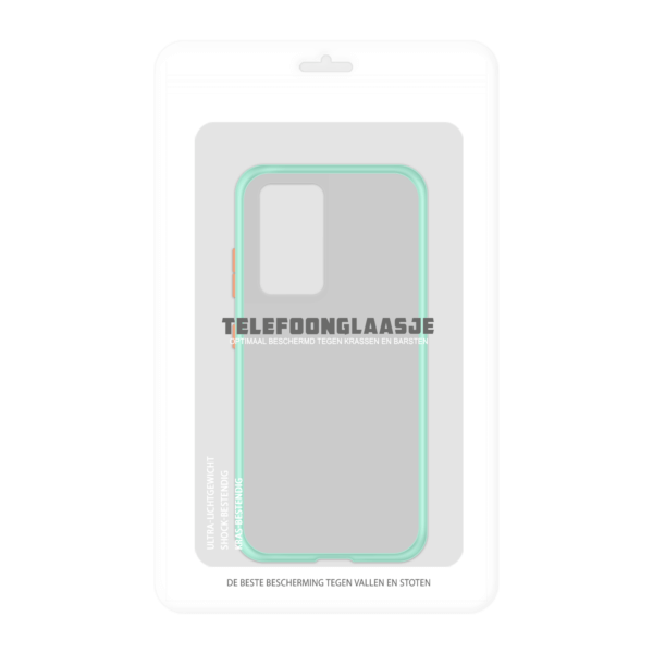 Samsung Galaxy S21 Ultra case - Lichtblauw/Transparant - In Verpakking