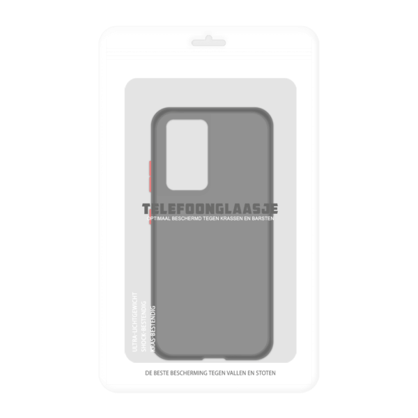 Samsung Galaxy S21 Ultra case - Zwart/Transparant - In Verpakking