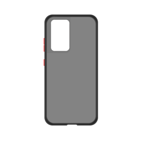 Samsung Galaxy S21 Ultra case - Zwart/Transparant - Enkel
