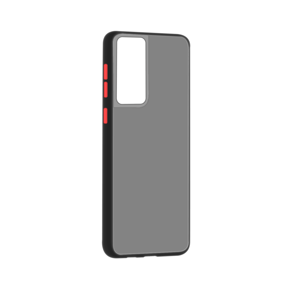 Samsung Galaxy S21 Ultra hoesje Zwart/Trans