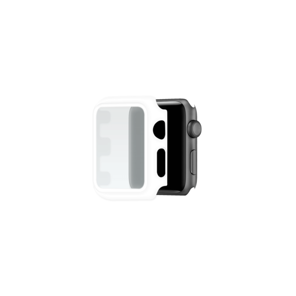 Apple Watch hoesje met screenprotector - 42mm - Wit