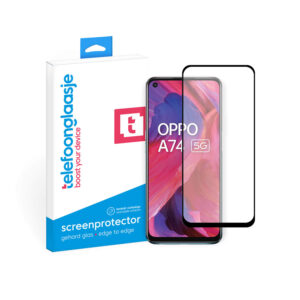 OPPO A74 5G screenprotector Edge to Edge