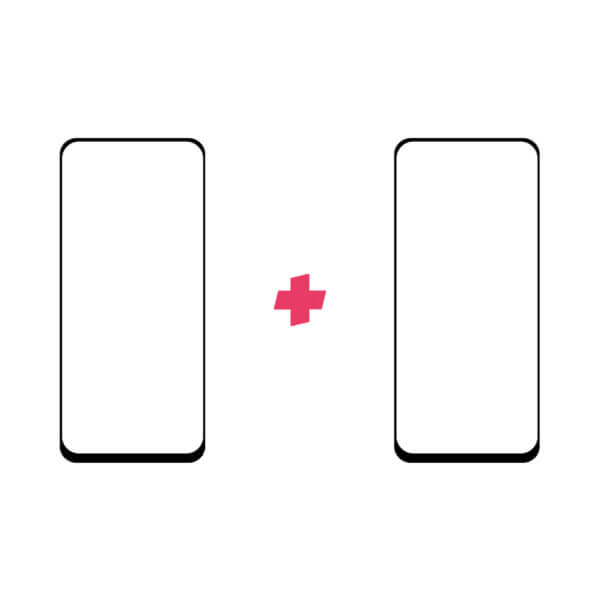 DuoPack OPPO A74 5G screenprotector
