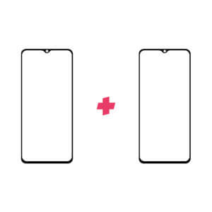 DuoPack Samsung Galaxy M22 screenprotectors