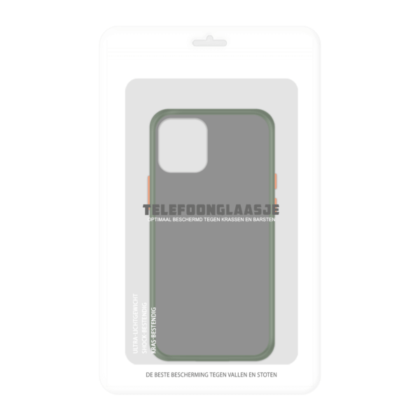 iPhone 11 Pro Max case - Groen/Transparant - In Verpakking