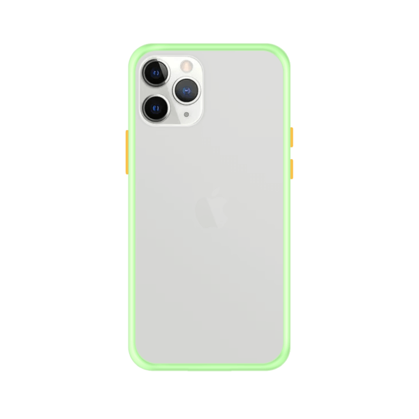 iPhone 11 Pro Max case - Lichtgroen/Transparant