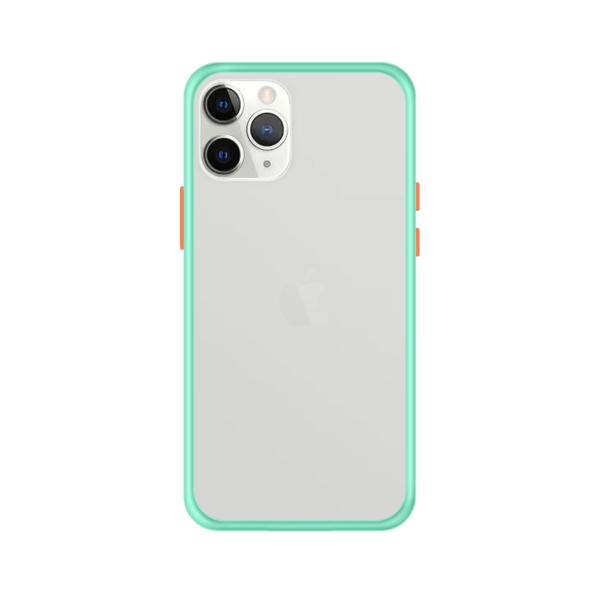 iPhone 11 Pro case - Lichtblauw/Transparant