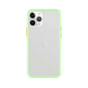 iPhone 11 Pro case - Lichtgroen/Transparant