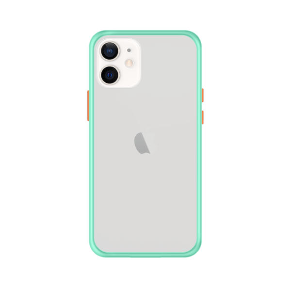 iPhone 11 case - Lichtblauw/Transparant