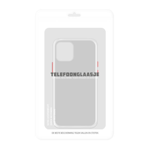 iPhone 12 Mini case - Wit/Transparant - In Verpakking