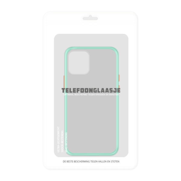 iPhone 12 Pro case - Lichtblauw/Transparant - In Verpakking