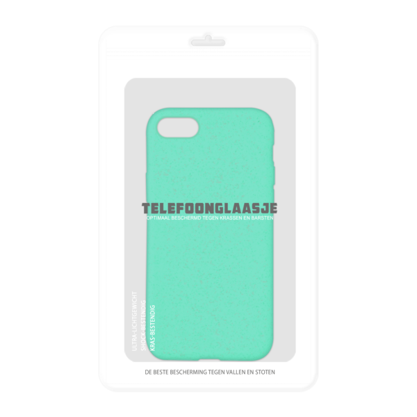 iPhone SE (2020) Bio hoesjes - Groen - Sealbag