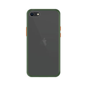 iPhone SE 2020 case - Groen/Transparant
