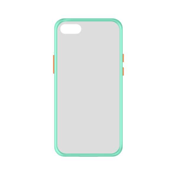 iPhone SE 2020 case - Lichtblauw/Transparant