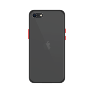 iPhone SE 2020 case - Zwart/Transparant