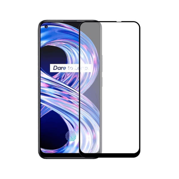 Realme 8 4G Screenprotector Edge to Edge