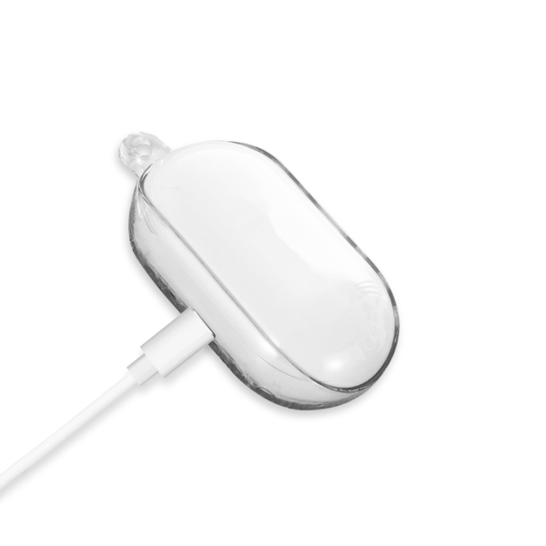 Samsung Galaxy Buds Plus case - Clear Voorzijde